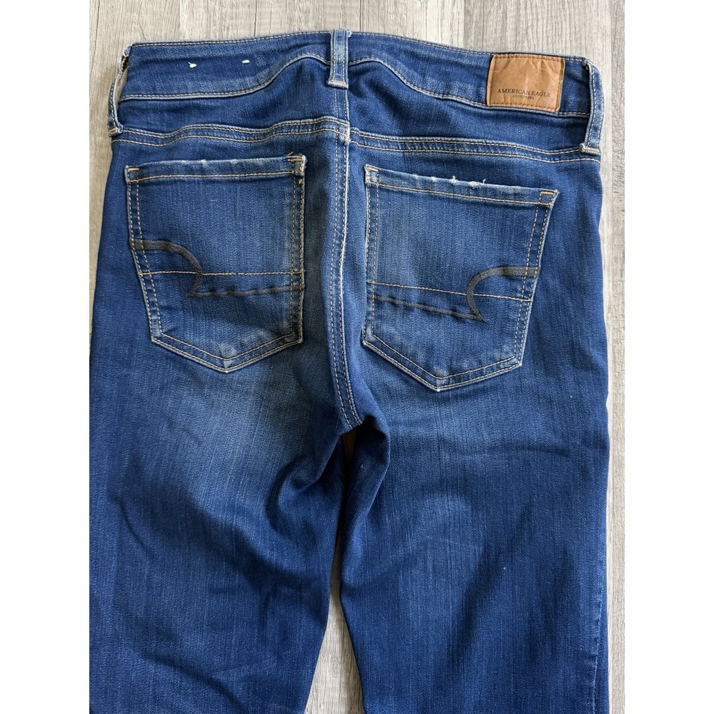 American Eagle Outfitters Womens Blue  Skinny & Jegging Jeans Size 2 Lot Of 2 - Picture 10 of 16